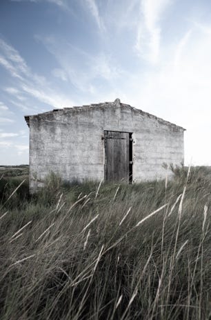 Fischerhuette in Frankreich