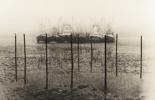 Hafen, Pfosten, Romo, Dänemark, Fischerboote, Lith