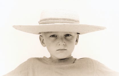 Lithprint, Portrait, Hut