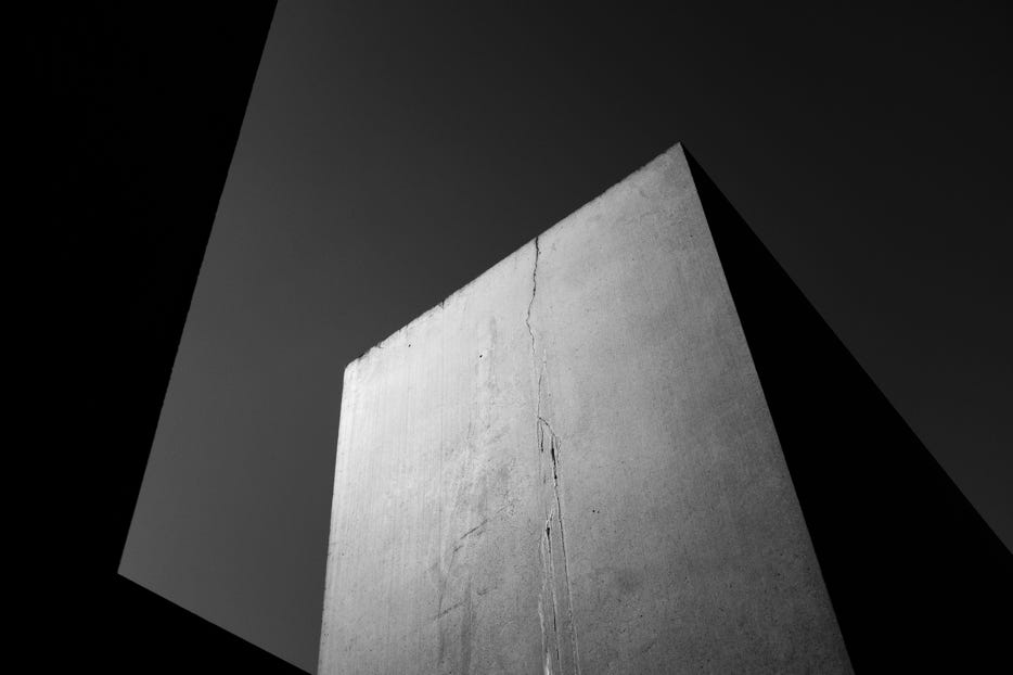 Holocaust - Mahnmal Berlin, schwarzweiss, grafisch, Berlin Mitte