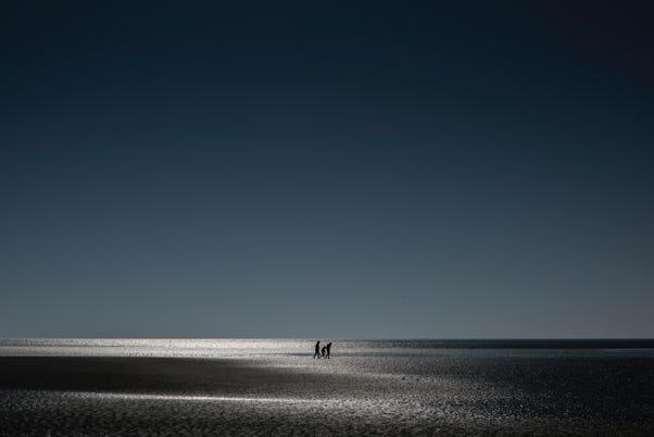 Wattenmeer, Sylt, Ellenbogen, Gegenlicht
